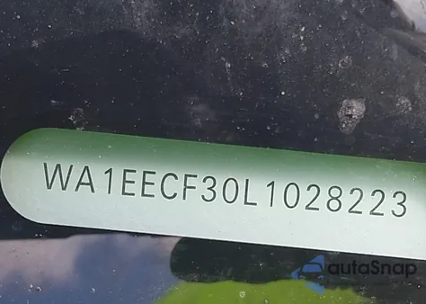 2020 Audi Q3 Premium Plus S-Line из США, поврежденный, VIN WA1EECF30L1028223